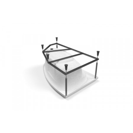 Каркас для ванн Cersanit Joanna 140 (61888) черный