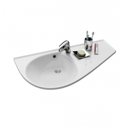 Раковина Ravak Avocado Comfort левая (XJ9L1100000) белый