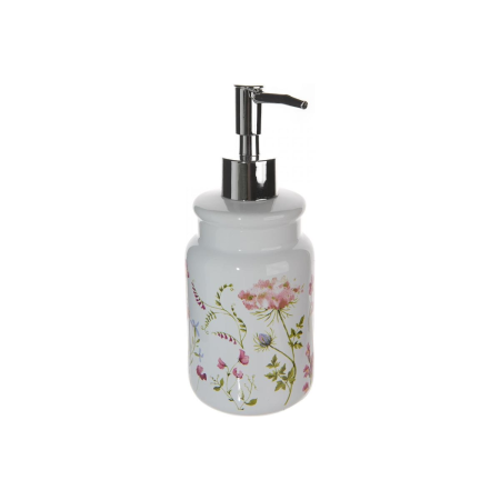 Дозатор для жидкого мыла Аквалиния Flowers CE2074AA-LD (4630085970965) хром