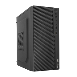 Core i3-14100F-3.5GHz/H610/RAM 16GB/SSD 512GB (M.2)/GT610-1GB/no DVD/400W черный