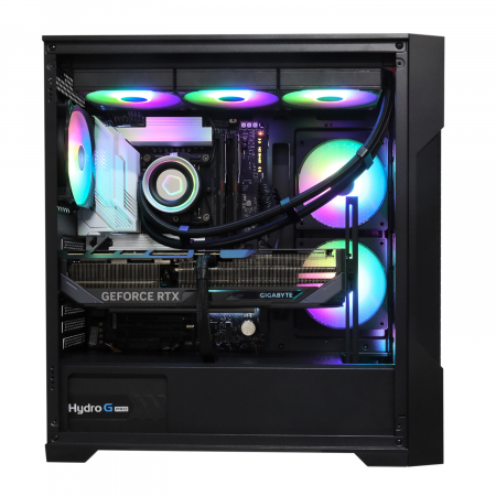 Core Ultra 7 265KF-3.3GHz/Z890/RAM 64GB/SSD 2TB (M.2)/RTX5080-16GB/no DVD/1200W/ Черный
