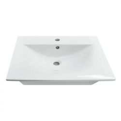 Раковина Sanita Luxe Breeze 60 (WB.FN/Breeze/60-C/WHT.G/S1) белый