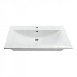 Раковина Sanita Luxe Breeze 80 (WB.FN/Breeze/80-C/WHT.G/S1) белый