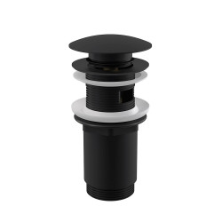Донный клапан Alcaplast A392BLACK черный