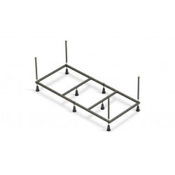 Каркас для ванн Cersanit Santana 160 (61938) черный