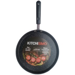 Сковорода KITCHISIMO 270630 черный 22 см
