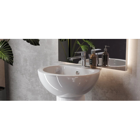 Раковина Sanita Luxe Art 50 (WB.PD/Art/50-C/WHT.G/S1) белый