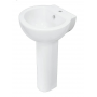 Раковина Sanita Luxe Art 50 (WB.PD/Art/50-C/WHT.G/S1) белый