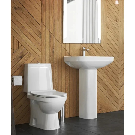 Раковина Sanita Luxe Next 60 (WB.PD/Next/60-C/WHT.G/S1) белый