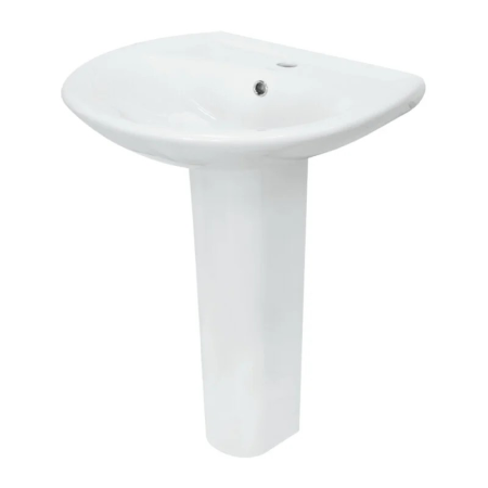 Раковина Sanita Аттика 55 (WB.PD/Attica/55-C/WHT.G/S1) белый