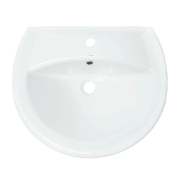 Раковина Sanita Аттика 55 (WB.PD/Attica/55-C/WHT.G/S1) белый