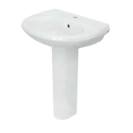 Раковина Sanita Виктория 60 (WB.PD/Victoria/60-C/WHT.G/S1) белый