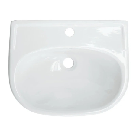 Раковина Sanita Комфорт 50 (WB.PD/Comfort/50-C/WHT.G/S1) белый