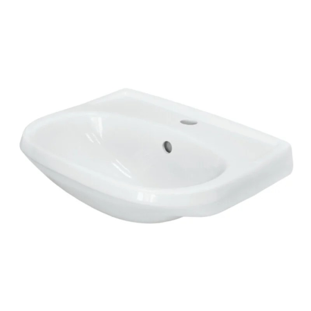 Раковина Sanita Комфорт 50 (WB.PD/Comfort/50-C/WHT.G/S1) белый