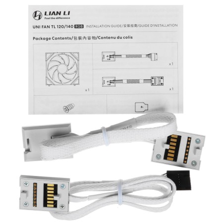 Вентилятор для корпуса Lian Li UNI FAN TL140 Wireless 140mm RGB (G99.14TL1W1W.00) белый
