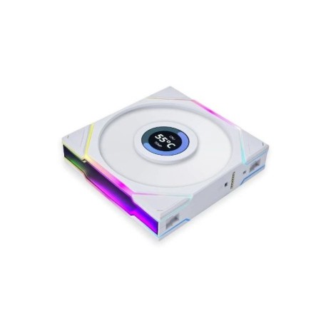 Вентилятор для корпуса Lian Li UNI FAN TL140 LCD Wireless 140mm RGB (G99.14TLLCD1W1W.00) белый