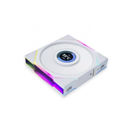 Вентилятор для корпуса Lian Li UNI FAN TL140 LCD Wireless 140mm RGB (G99.14TLLCD1W1W.00) белый