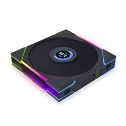 Вентилятор для корпуса Lian Li UNI FAN TL140 LCD Wireless 140mm RGB (G99.14TLLCD1W1B.00) черный