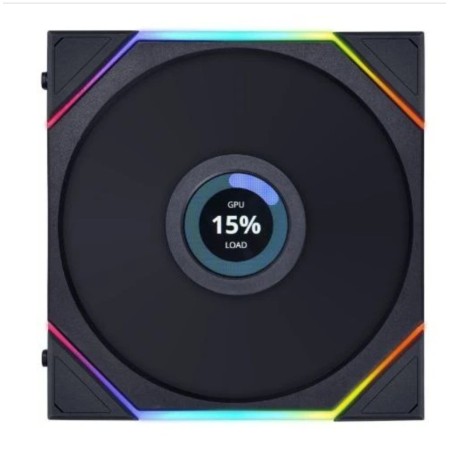 Вентилятор для корпуса Lian Li UNI FAN TL140 LCD Wireless 140mm RGB (G99.14TLLCD1W1B.00) черный