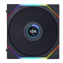 Вентилятор для корпуса Lian Li UNI FAN TL140 LCD Wireless 140mm RGB (G99.14TLLCD1W1B.00) черный