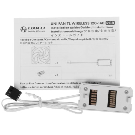 Вентилятор для корпуса Lian Li UNI FAN TL 120 Wireless ARGB 120mm (G99.12TL1W1W.00) белый