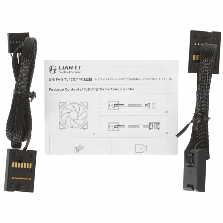 Вентилятор для корпуса Lian Li UNI FAN TL 120 Reverse Blade Wireles ARGB 120mm (G99.12RTL1W1B.0) Черный