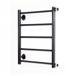 Водяной полотенцесушитель Олимп VLPB-1-5050-black-m черный Водяной полотенцесушитель Олимп VLPB-1-5050-black-m черный