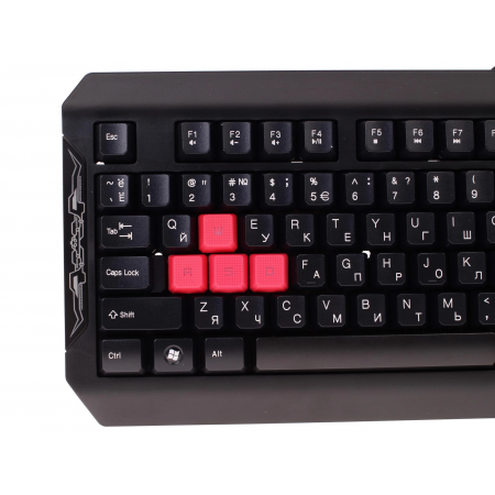 Клавиатура + мышь проводная A4Tech Bloody Q1100 черный