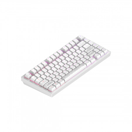Клавиатура проводная Dark Project ALU81A Terra Nostra White (DPKB_NOSTRA_81_ANSI_WHITE_UA) белый