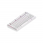 Клавиатура проводная Dark Project ALU81A Terra Nostra White (DPKB_NOSTRA_81_ANSI_WHITE_UA) белый
