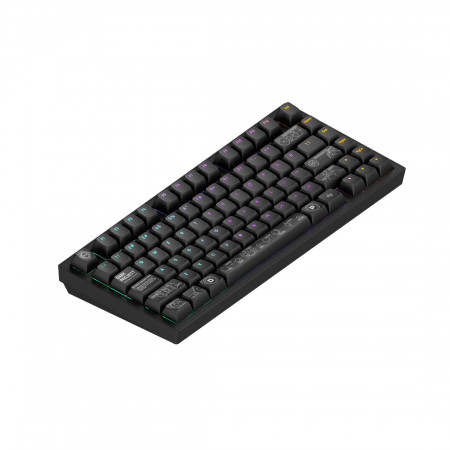 Клавиатура беспроводная + проводная Dark Project ALU81A Terra Nova Black (DPKB_NOVA_81_ANSI_BLACK_UA) черный