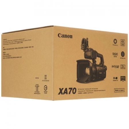 Видеокамера Canon XA70 (5736C003) черный