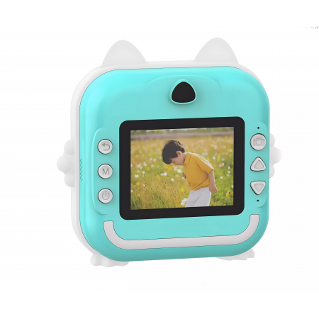 Фотоаппарат моментальной печати Leef LF-CAM-01 blue голубой