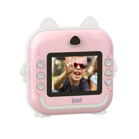 Фотоаппарат моментальной печати Leef LF-CAM-01 pink розовый