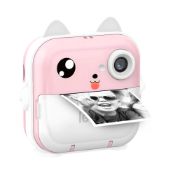 Фотоаппарат моментальной печати Leef LF-CAM-01 pink розовый