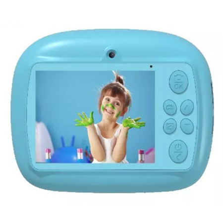 Фотоаппарат моментальной печати Leef LF-CAM-02 blue голубой