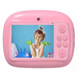 Фотоаппарат моментальной печати Leef LF-CAM-02 pink розовый