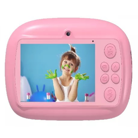 Фотоаппарат моментальной печати Leef LF-CAM-02 pink розовый