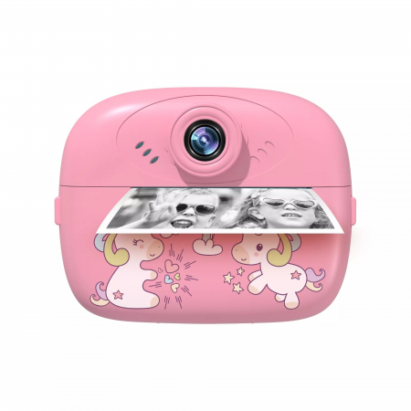 Фотоаппарат моментальной печати Leef LF-CAM-02 pink розовый