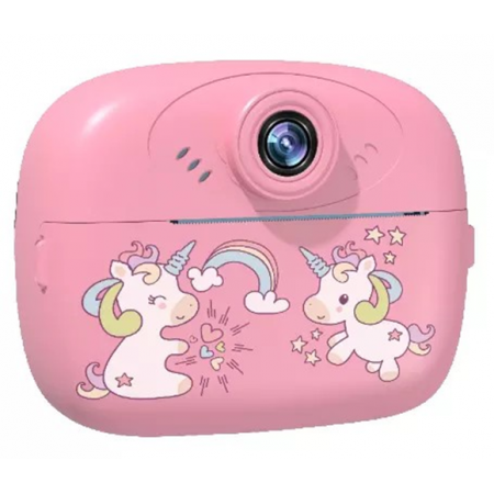 Фотоаппарат моментальной печати Leef LF-CAM-02 pink розовый