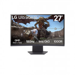 27" Монитор LG 27GS60QC-B черный