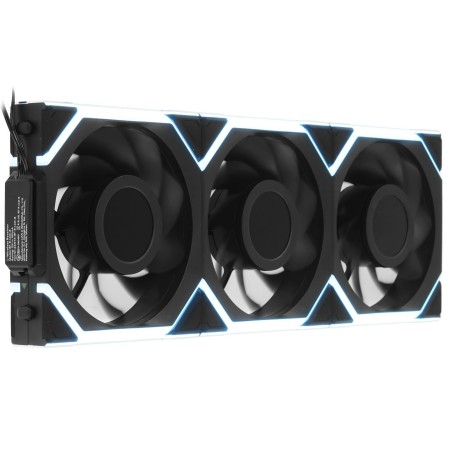 Комплект вентиляторов для корпуса Lian Li UNI FAN SL WIRELESS LCD Rev.Blade (G99.12RSLLCD1W3B.00) черный