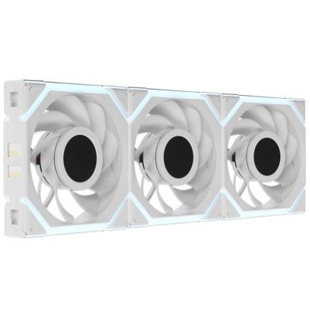 Комплект вентиляторов для корпуса Lian Li UNI FAN SL WIRELESS LCD Rev. Blade (G99.12RSLLCD1W3W.0) белый