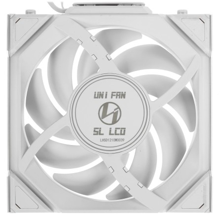 Комплект вентиляторов для корпуса Lian Li UNI FAN SL WIRELESS LCD Rev. Blade (G99.12RSLLCD1W3W.0) белый