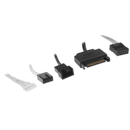 Комплект вентиляторов для корпуса Lian Li UNI FAN SL WIRELESS LCD Rev. Blade (G99.12RSLLCD1W3W.0) белый