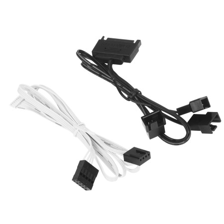Комплект вентиляторов для корпуса Lian Li UNI FAN SL WIRELESS LCD Rev. Blade (G99.12RSLLCD1W3W.0) белый