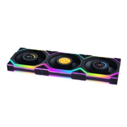 Комплект вентиляторов для корпуса Lian Li UNI FAN SL Wireless LCD 3x120 мм (G99.12SLLCD1W3B.00) черный