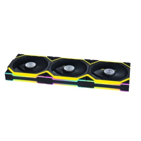 Комплект вентиляторов для корпуса Lian Li UNI FAN SL WIRELESS LCD 3x120mm (G99.12SLLCD1W3B.00) черный