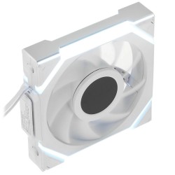 Вентилятор для корпуса Lian Li UNI FAN SL Wireless LCD 120 мм (G99.12SLLCD1W1W.00) белый