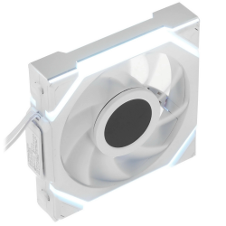 Вентилятор для корпуса Lian Li UNI FAN SL WIRELESS LCD 120mm (G99.12SLLCD1W1W.00) белый